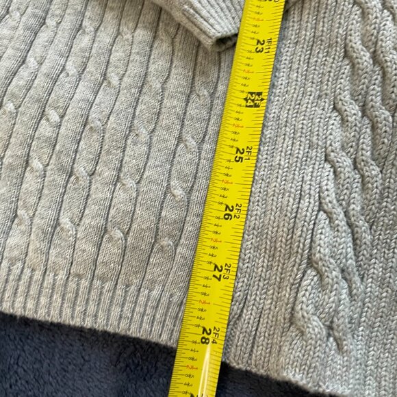 Kim Rogers open front gray cardigan women's size large L long sleeve - Picture 2 of 4